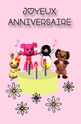 Gif animé joyeux anniversaire amis